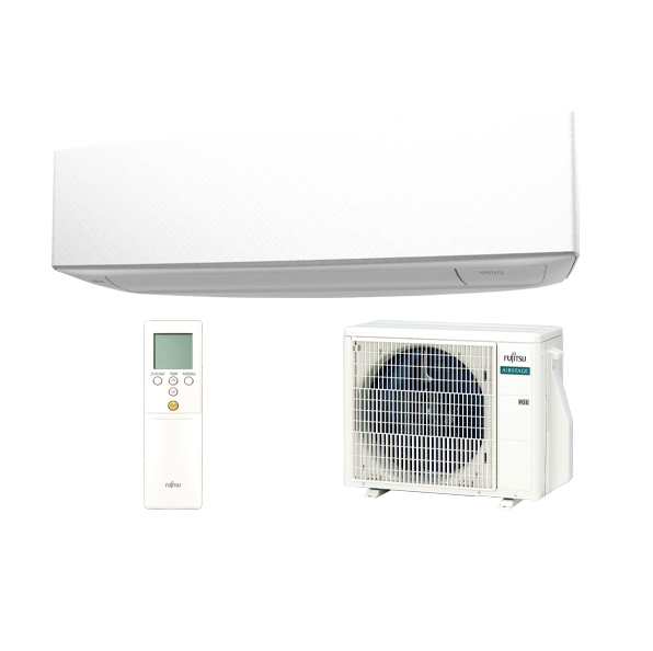 Fujitsu Airstage DESIGN ASEG09KETF / AOEG09KETA 2,5kW Oldalfali Split klíma