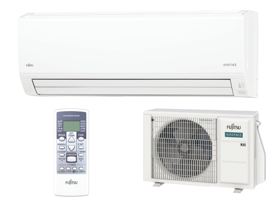 Fujitsu Airstage ECO ASEG24KLCA / AOEG24KLCA 7,1kW Oldalfali Split klíma