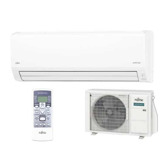 Fujitsu Airstage ECO ASEG24KLCA / AOEG24KLCA 7,1kW Oldalfali Split klíma