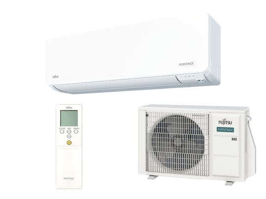 Fujitsu Airstage DESIGN ASEH09KGTG / AOEH09KGCG 2,5kW Oldalfali Split klíma