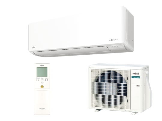 Fujitsu Airstage STANDARD ASEH12KMCG / AOEH12KMCG 3,4kW Oldalfali Split klíma