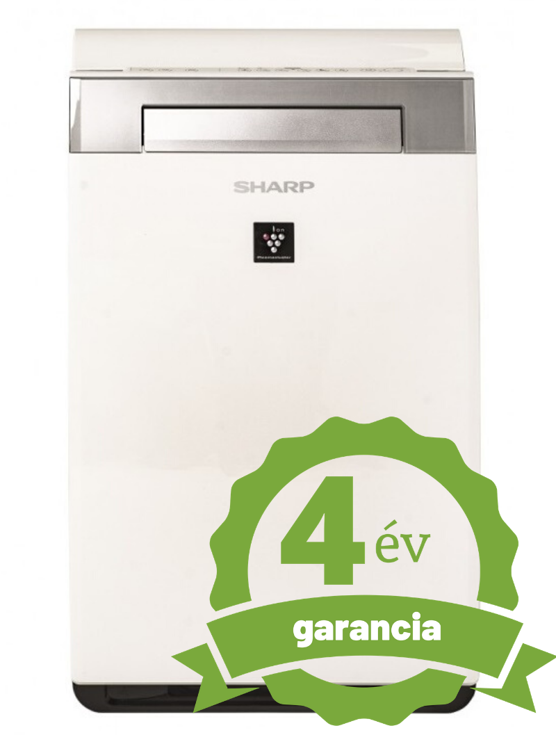 Sharp KI-G75EUW Plasmacluster HEPA légtisztító, párásító