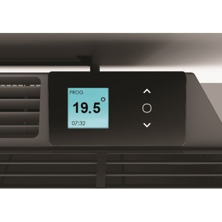 Atlantic Solius WiFi 1500W LCD elektromos fűtőpanel, programozható, fali tartóval