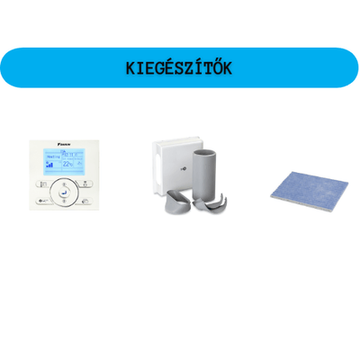 Tartozékok és kiegészítők