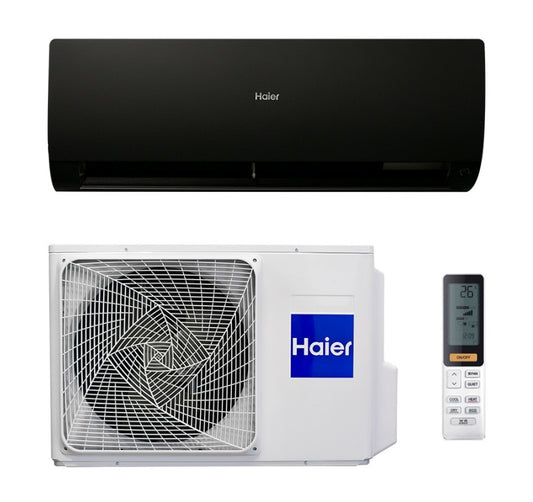 Haier FLEXIS MATT BLACK AS25S2F1FA-MB3 / 1U25S2SM1FA-2 2,6kW Oldalfali Split Klíma