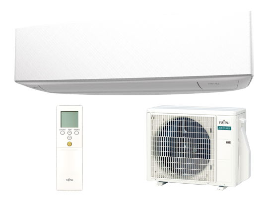 Fujitsu Airstage DESIGN ASEG09KETF / AOEG09KETA 2,5kW Oldalfali Split klíma