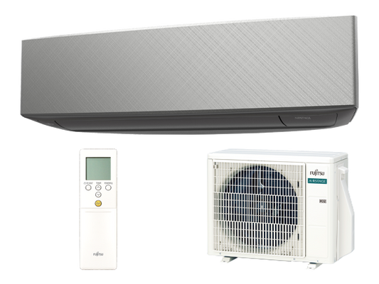 Fujitsu Airstage DESIGN ASEG14KETFB / AOEG14KETA 4,2kW Oldalfali Split klíma