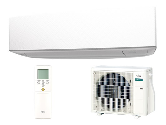 Fujitsu Airstage DESIGN ASEG14KETF / AOEG14KETA 4,2kW Oldalfali Split klíma