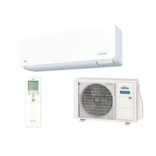 Fujitsu Airstage DESIGN ASEH09KGTG / AOEH09KGCG 2,5kW Oldalfali Split klíma