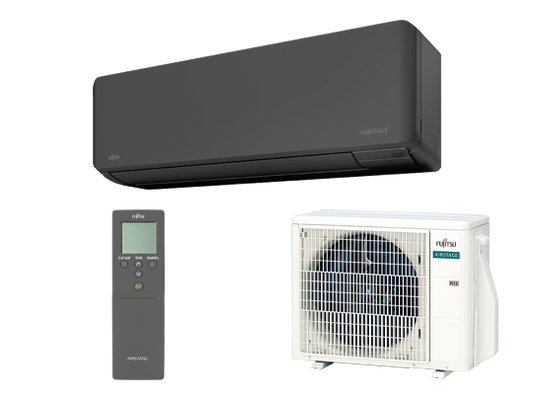 Fujitsu Airstage STANDARD ASEH09KMCG-B / AOEH09KMCG 2,5kW Oldalfali Split klíma