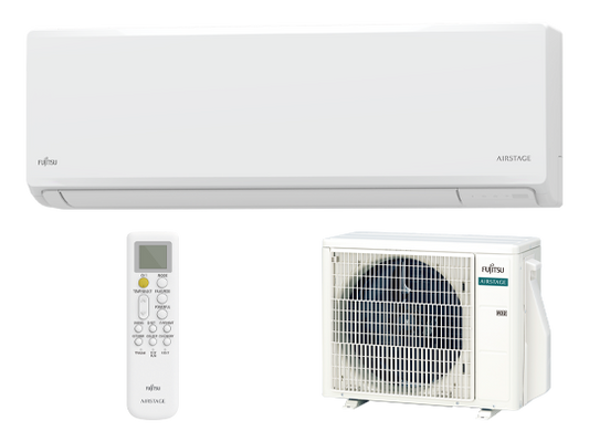 Fujitsu Airstage ECO ASEH09KNCA / AOEH09KNCA 2,5kW Oldalfali Split klíma