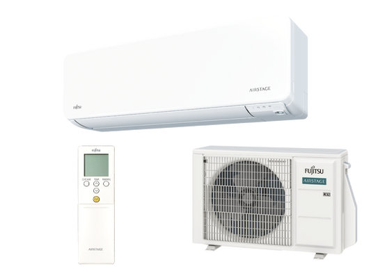 Fujitsu Airstage DESIGN ASEH14KGTG / AOEH14KGCG 4,2kW Oldalfali Split klíma