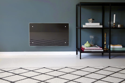 Adax Clea H 08 KWT WiFi Elektromos Fűtőpanel 800W, Fekete