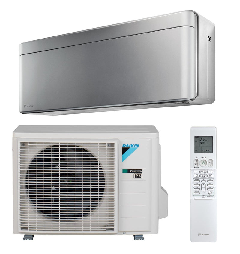 Daikin STYLISH FTXA25S / RXA25 2,5kW Ezüst színű Oldalfali Split Klíma