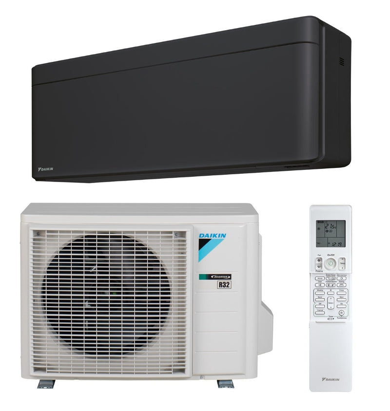 Daikin STYLISH FTXTA30B / RXTA30 3,0kW Fekete színű Fűtésre optimalizált Oldalfali Split Klíma