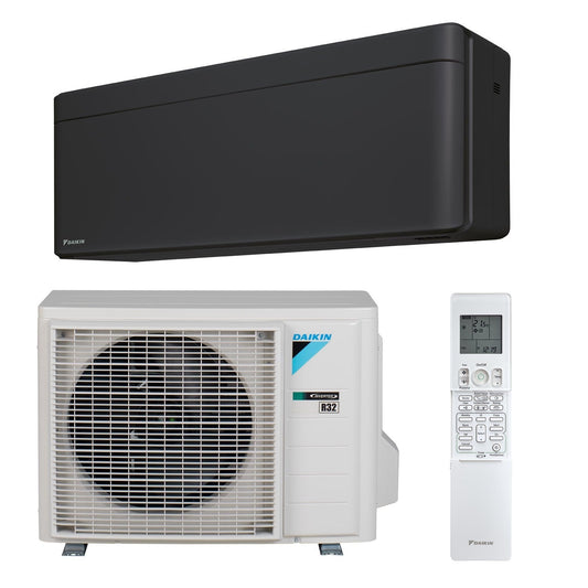 Daikin STYLISH FTXTA30B / RXTA30 3,0kW Fekete színű Fűtésre optimalizált Oldalfali Split Klíma