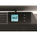Atlantic Solius WiFi 2000W LCD elektromos fűtőpanel, programozható, fali tartóval